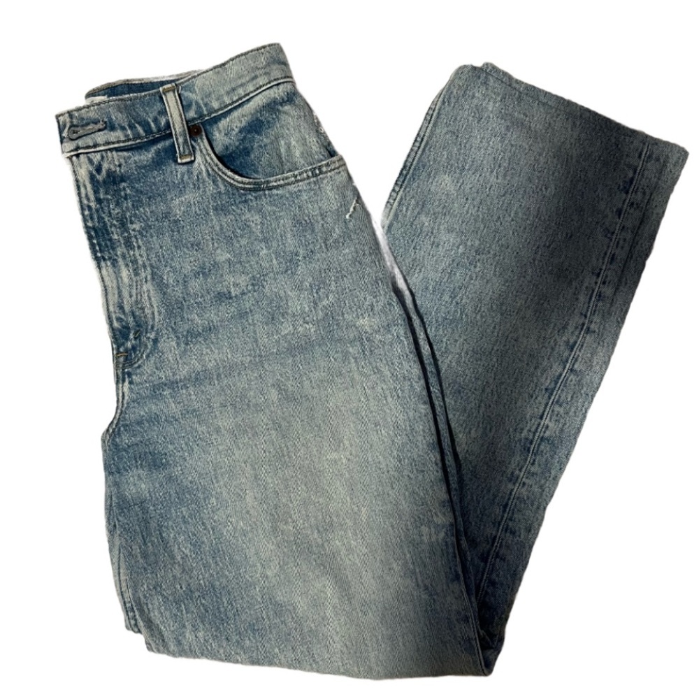 Abercrombie & Fitch Faded Blue Straight Jeans Womens size 8